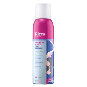 Shampoo A Seco Ricca Sem Perfume 150ml