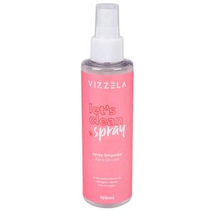 Spray Limpador de Pincéis Vizzela Let's Clean 150ml