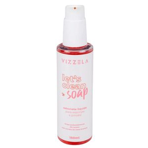 Sabonete Líquido Vizzela Let's Clean Soap Para Esponjas E Pincéis 150ml