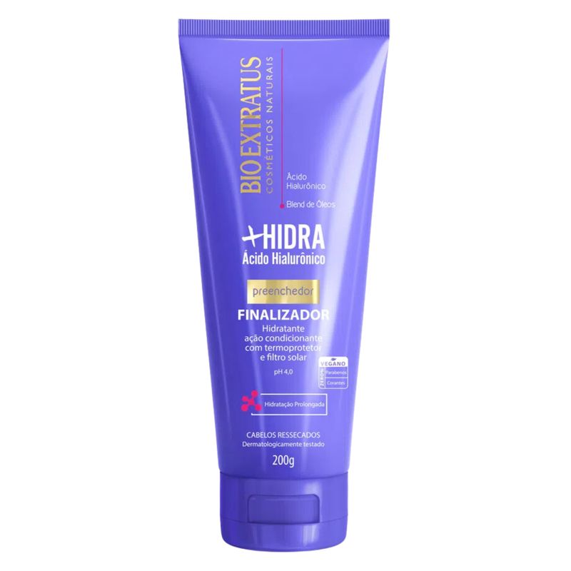 7898132987183-Finalizador-Capilar-Bio-Extratus-Hidra-Acido-Hilaurorino-200g
