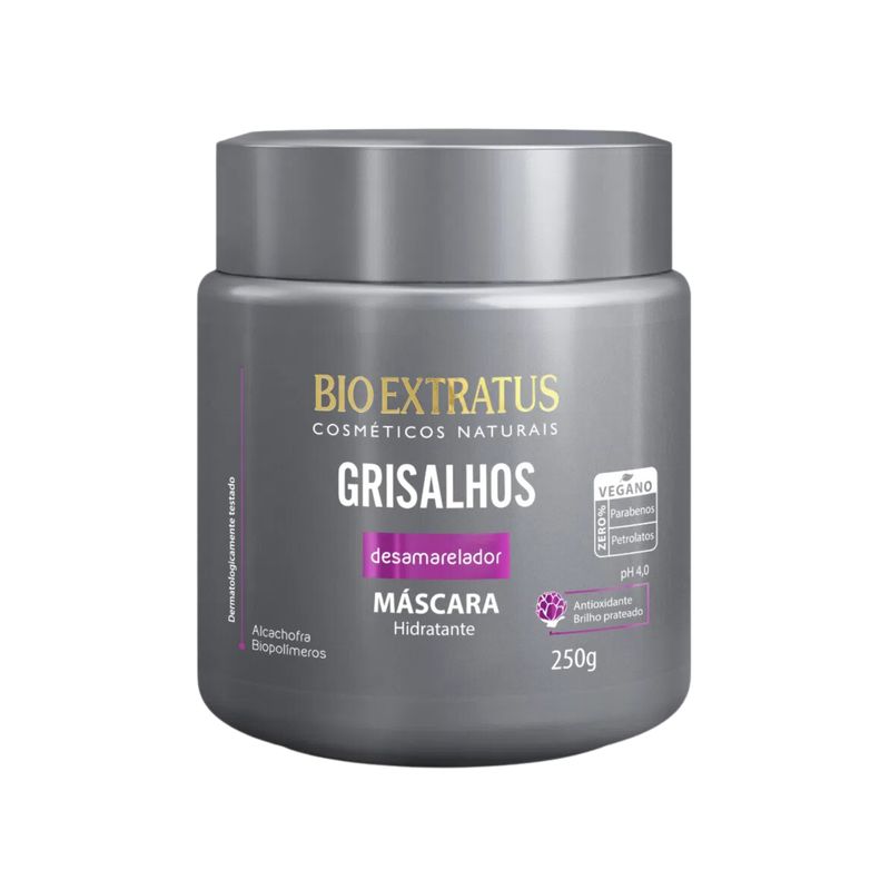7898132985790-Mascara-Capilar-Bio-Extratus-Grisalhos-250g