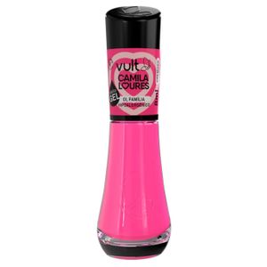 Esmalte Cremoso Vult Camila Loures Efeito Gel Rosa Oi, Família!