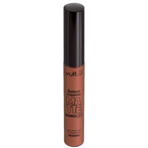 Batom Líquido Vult Matte Nano HD Caramelo