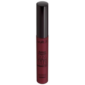 Batom Líquido Vult Matte Nano HD Bordô