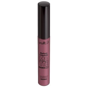 Batom Líquido Vult Matte Nano HD Rose