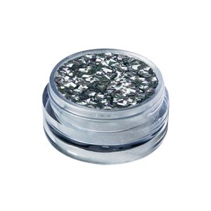 Glitter Colormake Shine Diamante 3D Prata Holográfico 2g