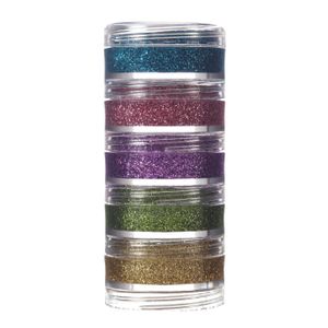 Kit Glitter Cremoso Colormake Holográfico 5 Cores