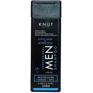Shampoo Knut Men 2 em 1 Anticaspa e Antiqueda 250ml