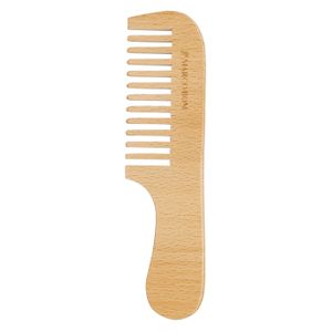Pente de Madeira Marco Boni Wood Line Premium Dentes Largos