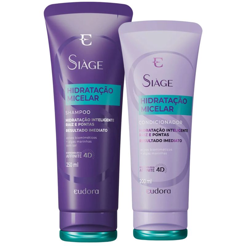 7891033524181-Kit-Siage-Hidratacao-Micelar-Shampoo-250ml-Condicionador-200ml