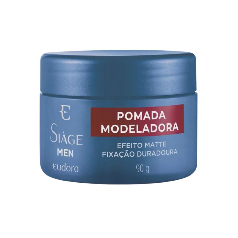 7891033922284-Pomada-Modeladora-Capilar-Siage-Men-Efeito-Matte-90g