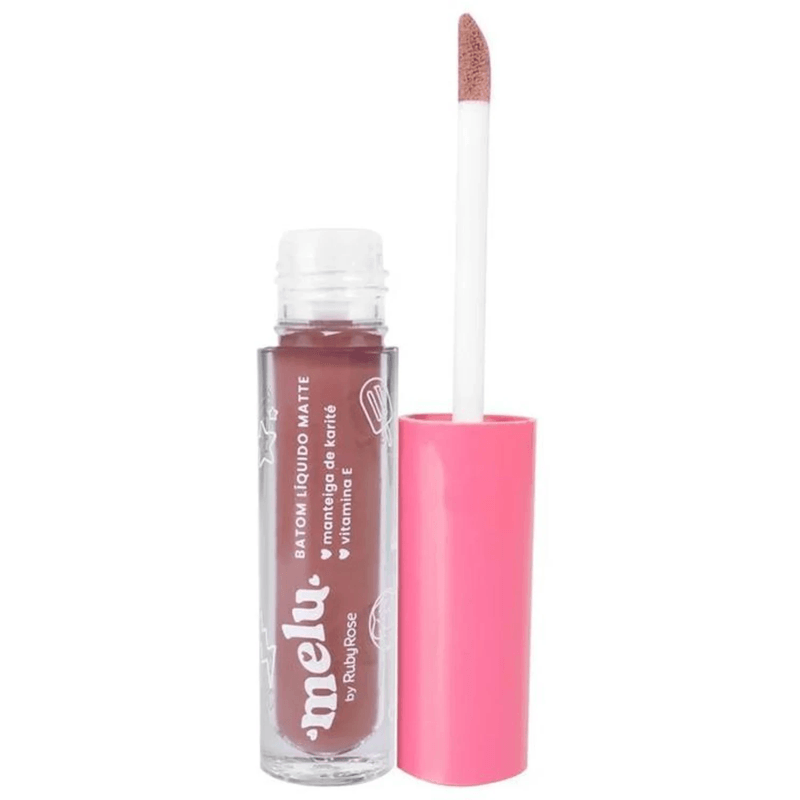 7898671425184_2-Batom-Liquido-Matte-Melu-by-Ruby-Rose-Peanut-Rr563