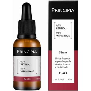 Sérum Facial Principia 0,3% Retinol + 0,5% Vitamina E 30ml