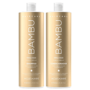 Kit Jacques Janine Hair Care Bambu Shampoo 800ml + Condicionador 750ml