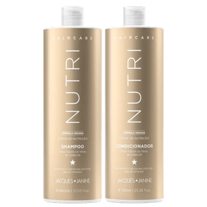 Kit Jacques Janine Hair Care Nutri Shampoo 800ml + Condicionador 750ml
