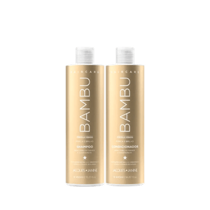 Kit Jacques Janine Hair Care Bambu Shampoo 450ml + Condicionador 440ml