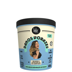 Máscara de Reparação Lola Cosmetics Danos Vorazes 450g