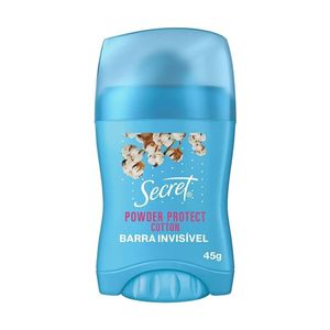 Desodorante em Barra Secret Powder Protect Cotton 45g