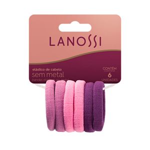 Elástico Lanossi Violeta 6 Unidades