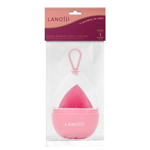Esponja de Maquiagem Lanossi com Case