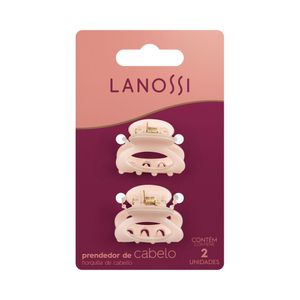 Piranha de Cabelo Lanossi Rose Pequena  2 Unidades
