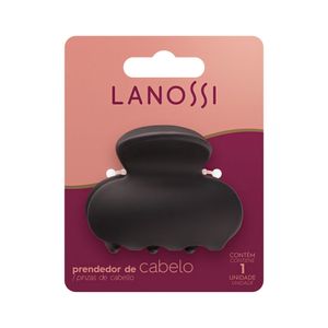 Piranha de Cabelo Lanossi Preta Fosca Média