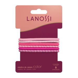 Elástico Lanossi Pink 6 Unidades