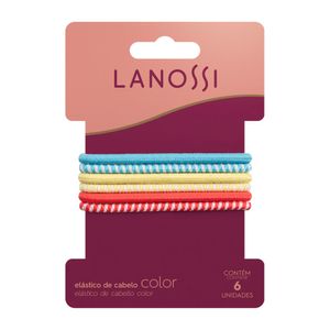 Elástico Lanossi Color Mix 6 Unidades