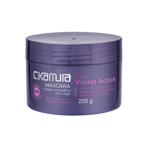 Máscara Capilar C.Kamura Silver Violet Action Desamarelador 250g