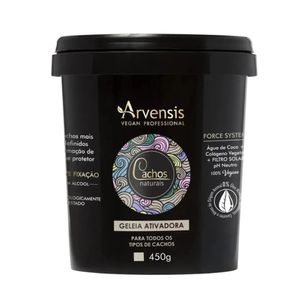 Gelatina Ativadora Arvensis  Cachos Naturais Fixação Leve 450g