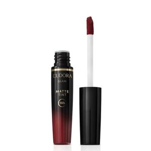 Batom Líquido Eudora Glam Bordô Intenso Matte Tint 4g