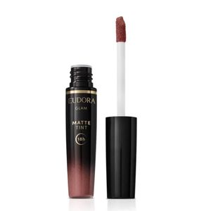 Batom Líquido Eudora Glam Rosé Vintage Matte Tint 4g