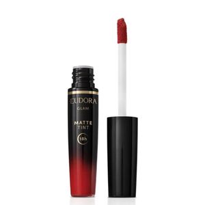 Batom Líquido Eudora Glam Vermelho Radiante Matte Tint 4g