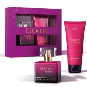 Kit Eudora Kiss Me: Colônia 50ml + Loção Hidratante 100ml