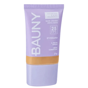 Base Líquida Bauny Efeito Matte Cor 060 27g