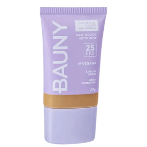 Base Líquida Bauny Efeito Matte Cor 070 27g