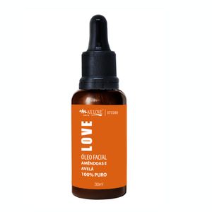 Óleo Facial Max Love Amêndoas e Avelã 100% Puro 30ml