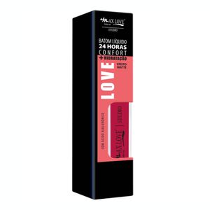 Batom Líquido Max Love 24h Confort Cor 763 4ml