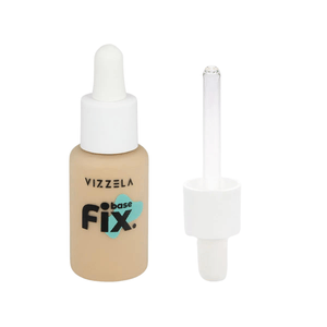 Base Líquida Vizzela Cosméticos Fix Cor 2 30ml