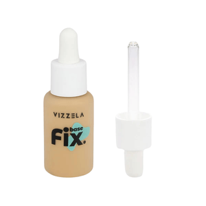 Base Líquida Vizzela Cosméticos Fix Cor 3 30ml