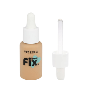 Base Líquida Vizzela Cosméticos Fix Cor 4 30ml