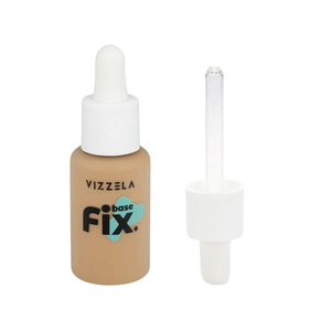Base Líquida Vizzela Cosméticos Fix Cor 6 30ml