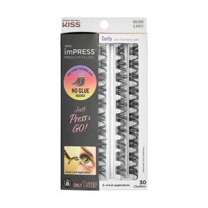 Cílios Postiços Kiss New York ImPRESS Curly Refil