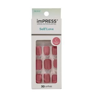 Unhas Postiças Kiss New York Impress Curta Self Lo In Luv