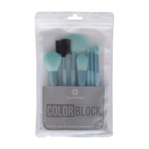 Kit de Pincéis Ana Hickmann Beauty Color Block Green