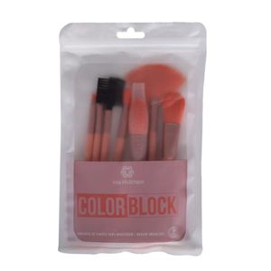 Kit de Pincéis Ana Hickmann Beauty Color Block Orange