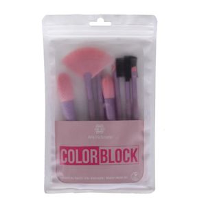 Kit de Pincéis Ana Hickmann Beauty Color Block Light Purple