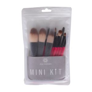Kit de Pincéis Ana Hickmann Beauty Mini Pink Neon