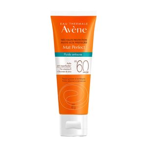 Protetor Solar Facial Avène Mat Perfect Fluido Antiacne FPS 60 40g
