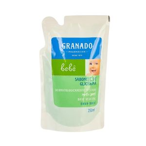 Refil Sabonete Líquido de Glicerina Granado Bebê Erva-doce 250ml